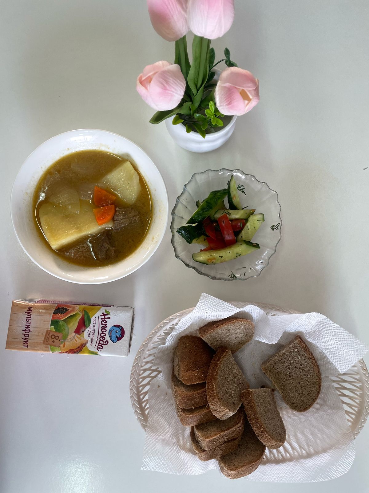 ежедневное меню/ күнделікті ас мәзірі
